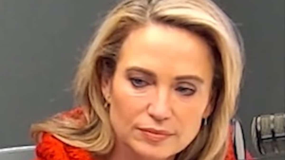 screenshot of amy robach face shot from amy and tj podcast