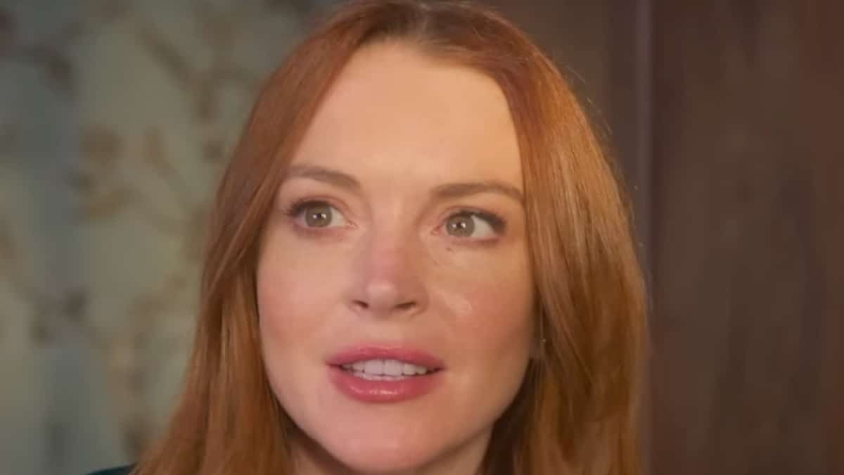 Lindsay Lohan on Netflix's Irish Wish.