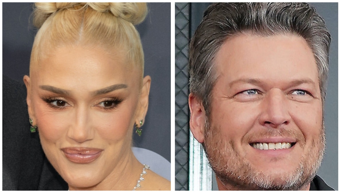 the voice star gwen stefani and husband blake shelton at 48th AFI Life Achievement Award Gala Tribute Celebrating Julie Andrew and 62nd annual Grammy Awards