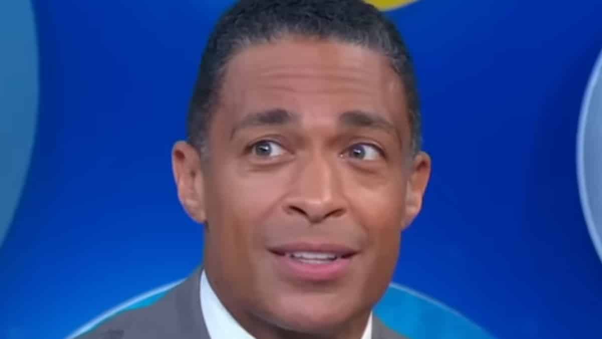 tj holmes face shot from episode of gma3 on abc