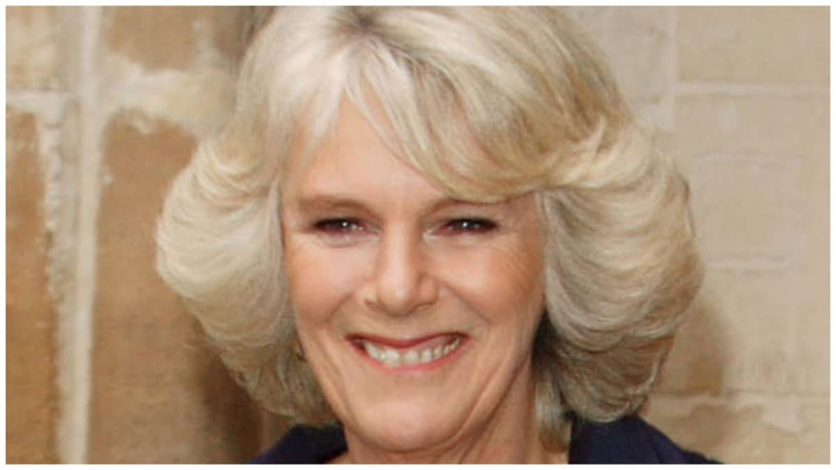 Queen Camilla at Westminster Abbey.