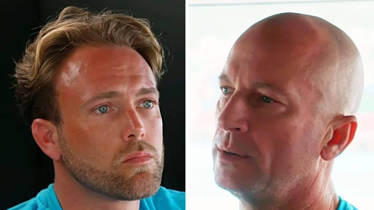 Jared Woodin and Captain Kerry Titheradge on Below Deck Season 11