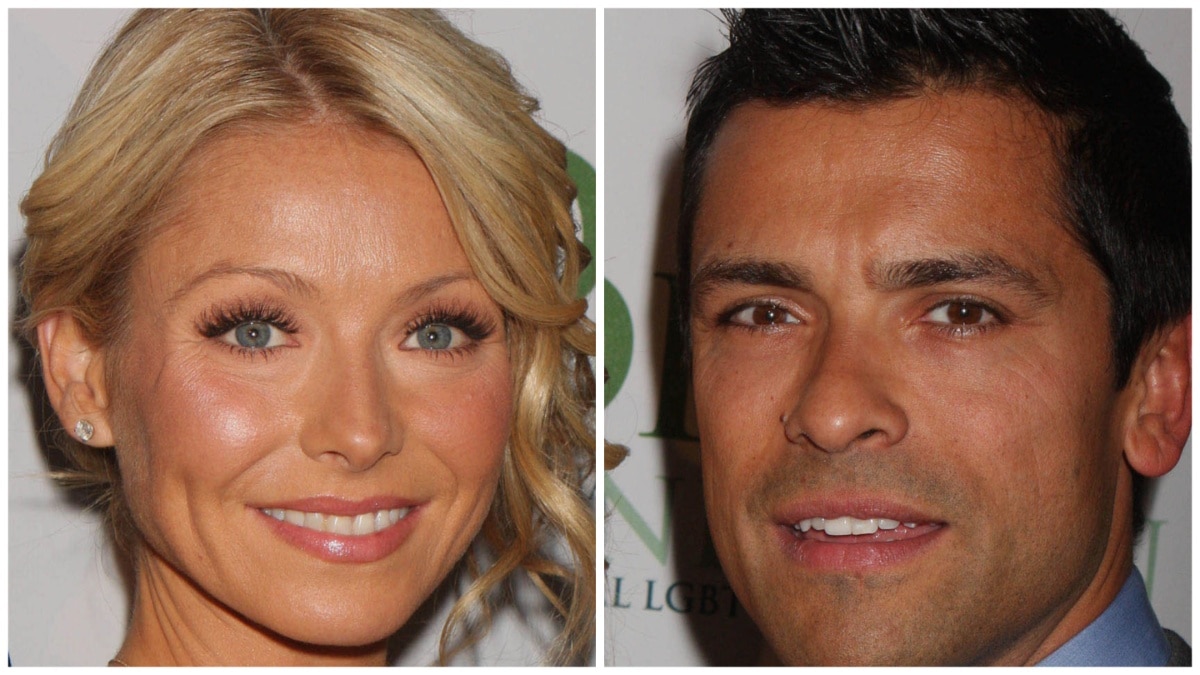 Kelly Ripa and Mark Consuelos at an event in NYC.