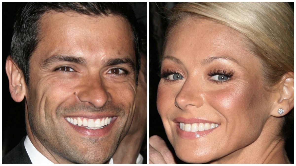 Mark Consuelos and Kelly Ripa at the Metropolitan Opera House