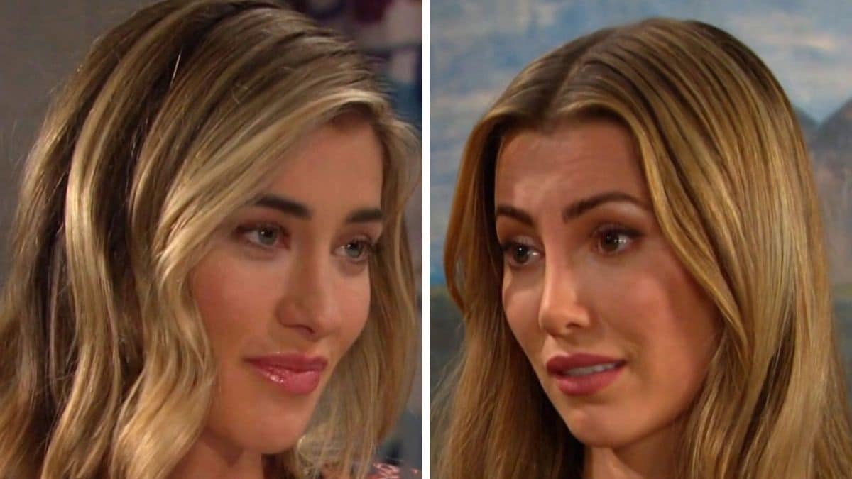 Jessica Serfaty and Natasha Hall as Sloan on Days