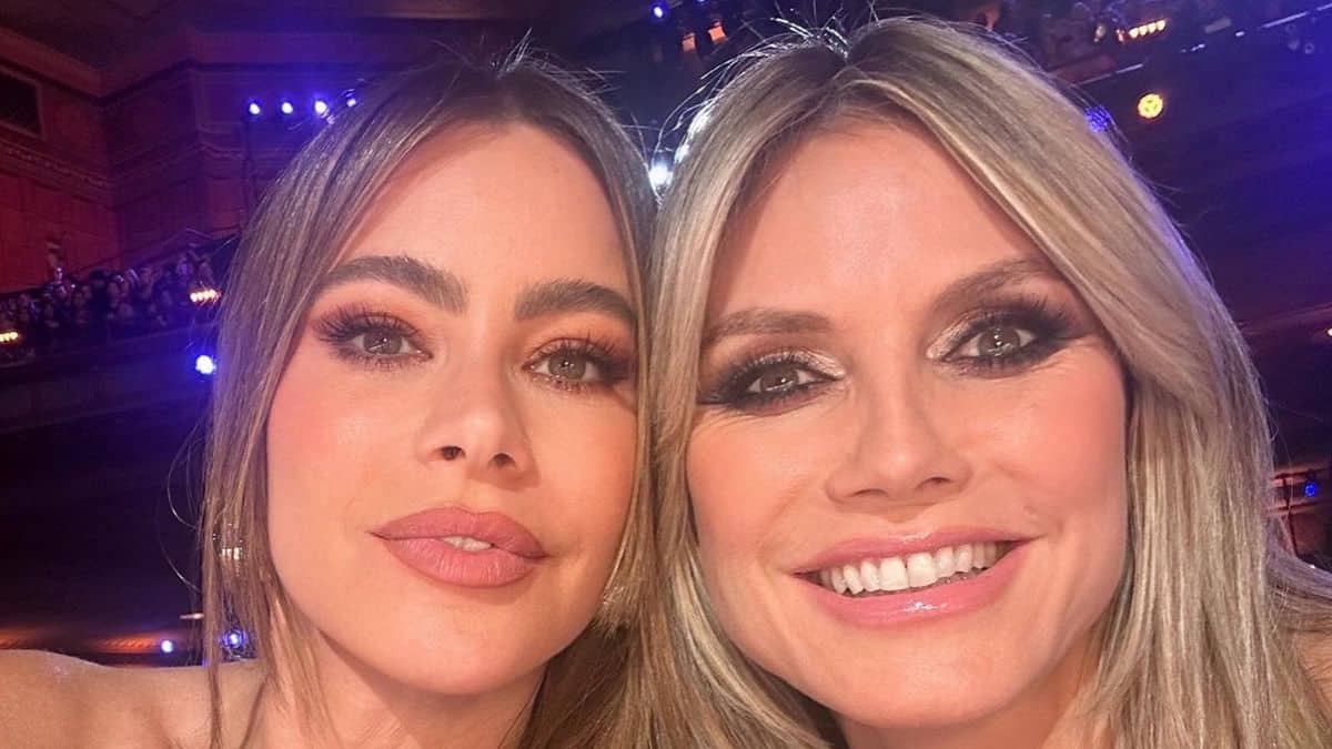 Sofia Vergara and Heidi Klum selfi