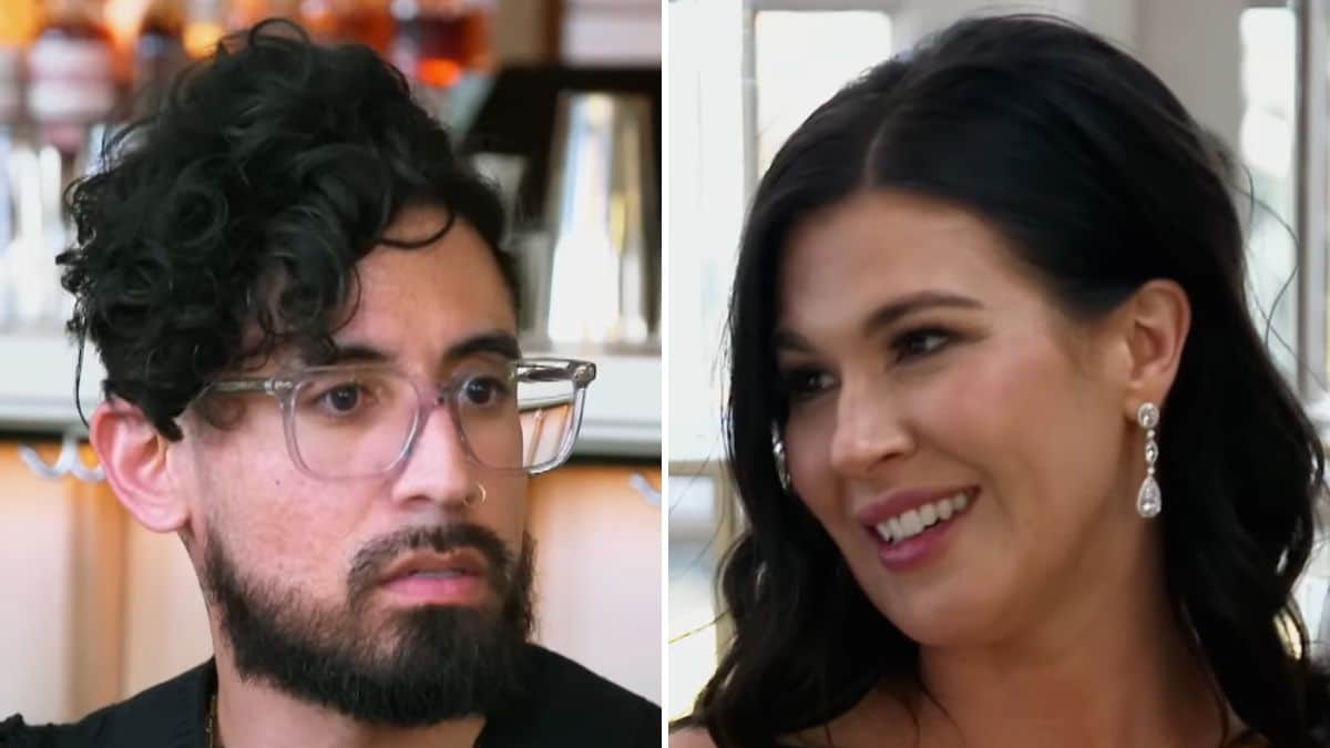 MAFS couple Michael Shiakallis and Chloe Brown screenshot