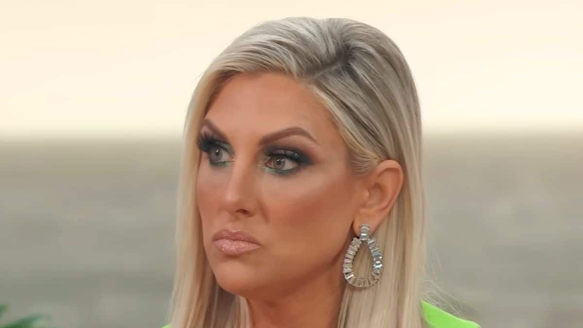 RHOC star Gina Kirschenheiter reunion screenshot