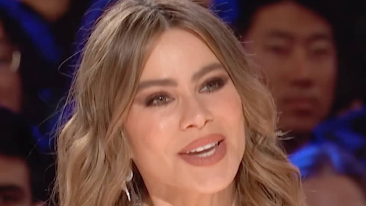 Sofia Vergara on America's Got Talent.