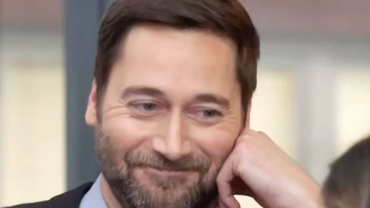 Ryan Eggold on New Amsterdam.