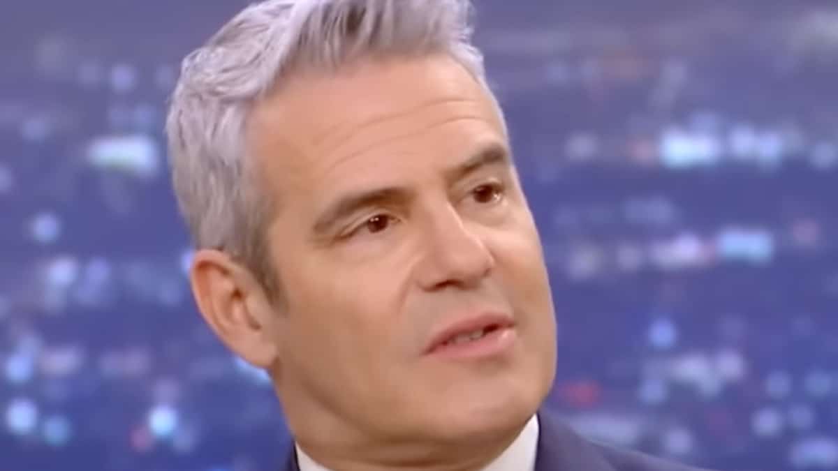 Andy Cohen on The Real Housewives of Beverly Hills.