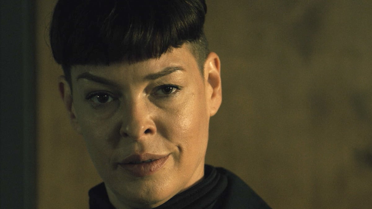 Pollyanna McIntosh on The Walking Dead: The Ones Who Live.