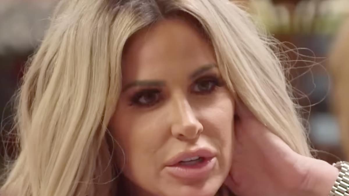 Kim Zolciak on The Real Housewives of Atlanta.
