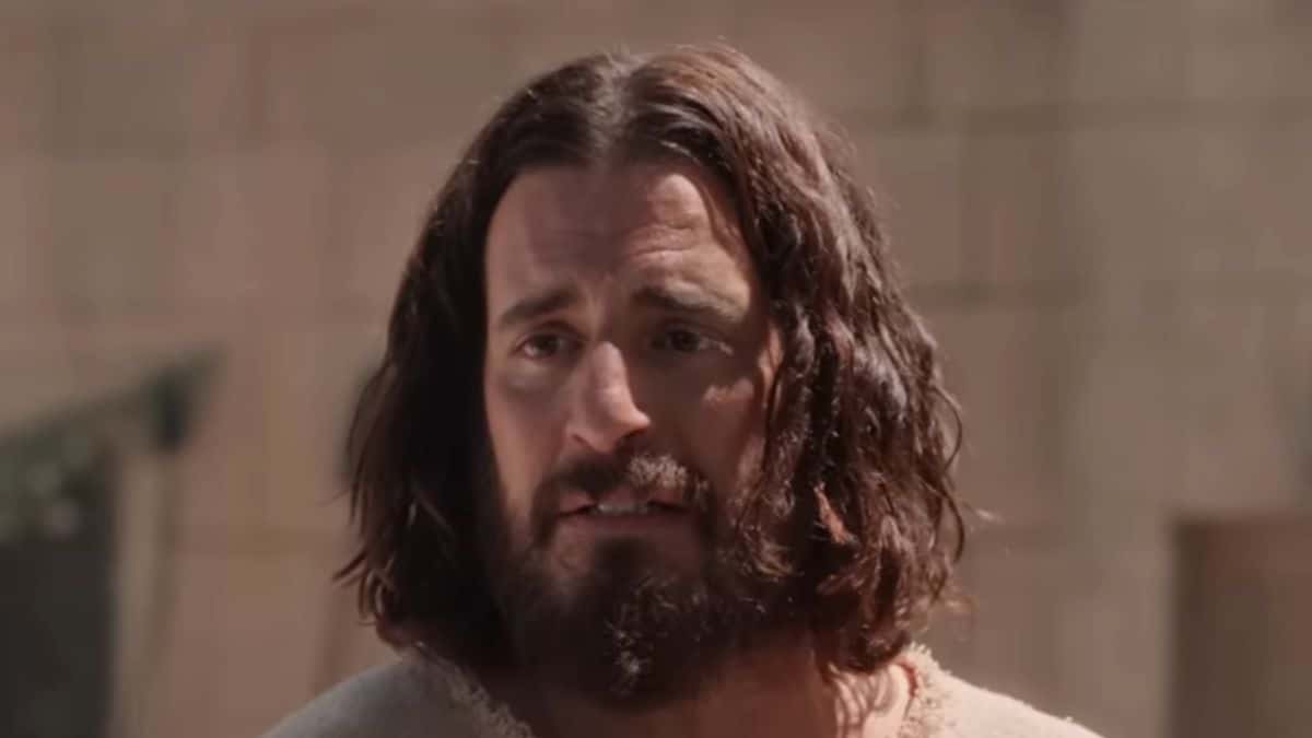 The Chosen lead actor Jonathan Roumie screenshot