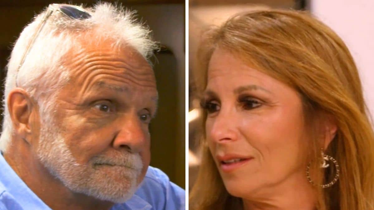 Il capitano Lee Rosbach e Jill Zarin sottocoperta
