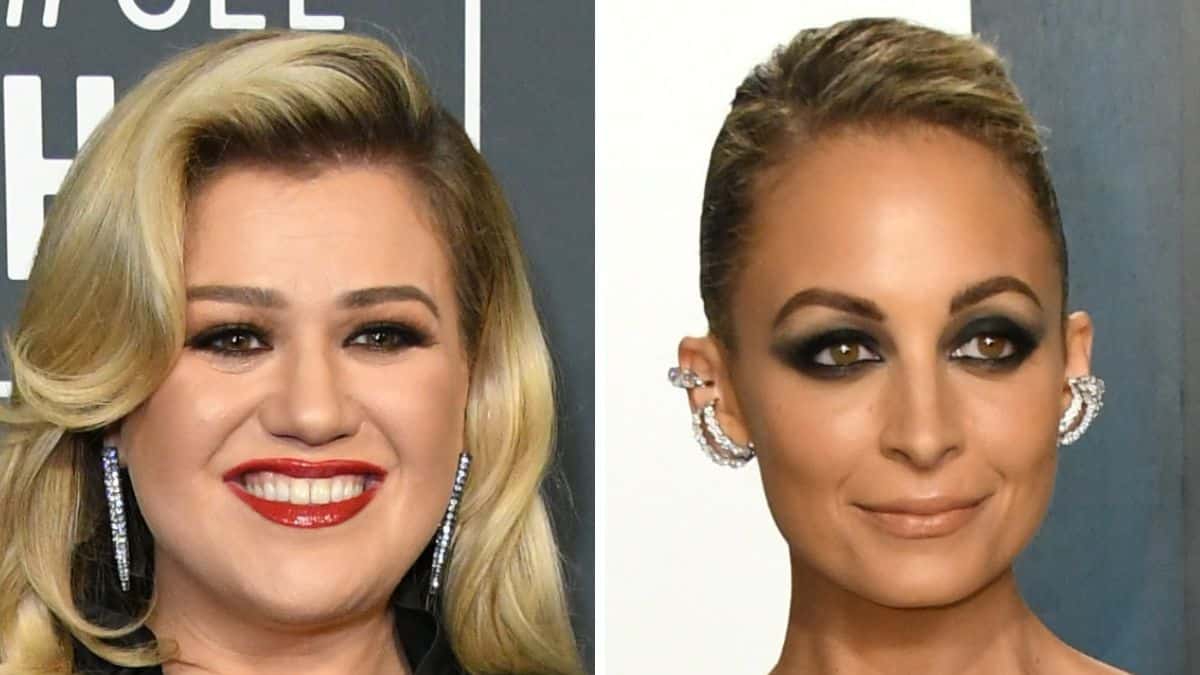 Kelly Clarkson and Nicole Richie on the red carpet