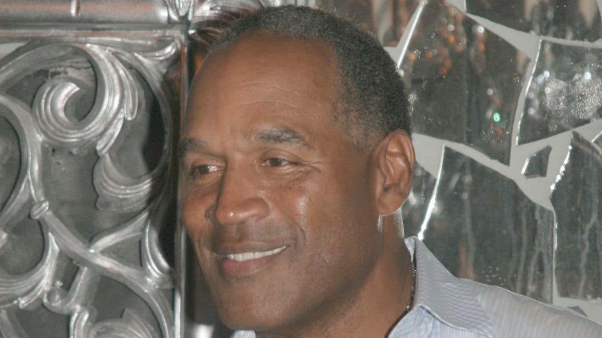 OJ Simpson at a party