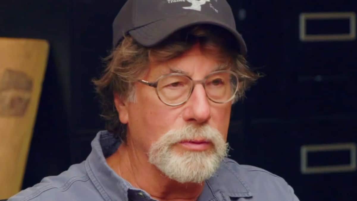Rick Lagina looks pensive in the Oak Island War Room