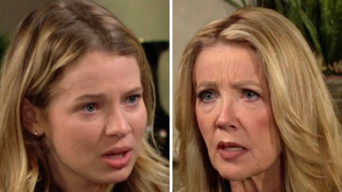 Allison Lanier as Summer and Melody Thomas Scott as Nikki on Y&R. Pic credit: CBS