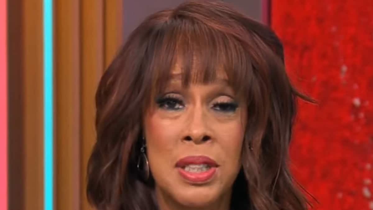 gayle king face shot from cbs mornings episode april 2024