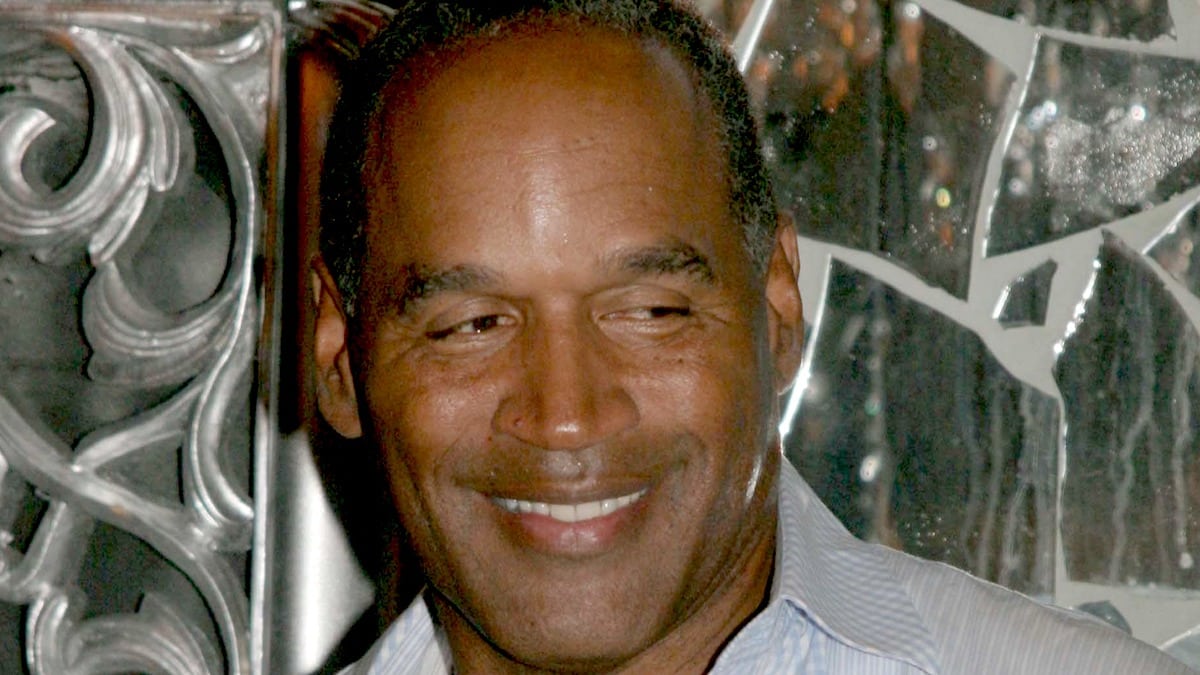 OJ Simpson face shot from the Voodoo Lounge in 2006