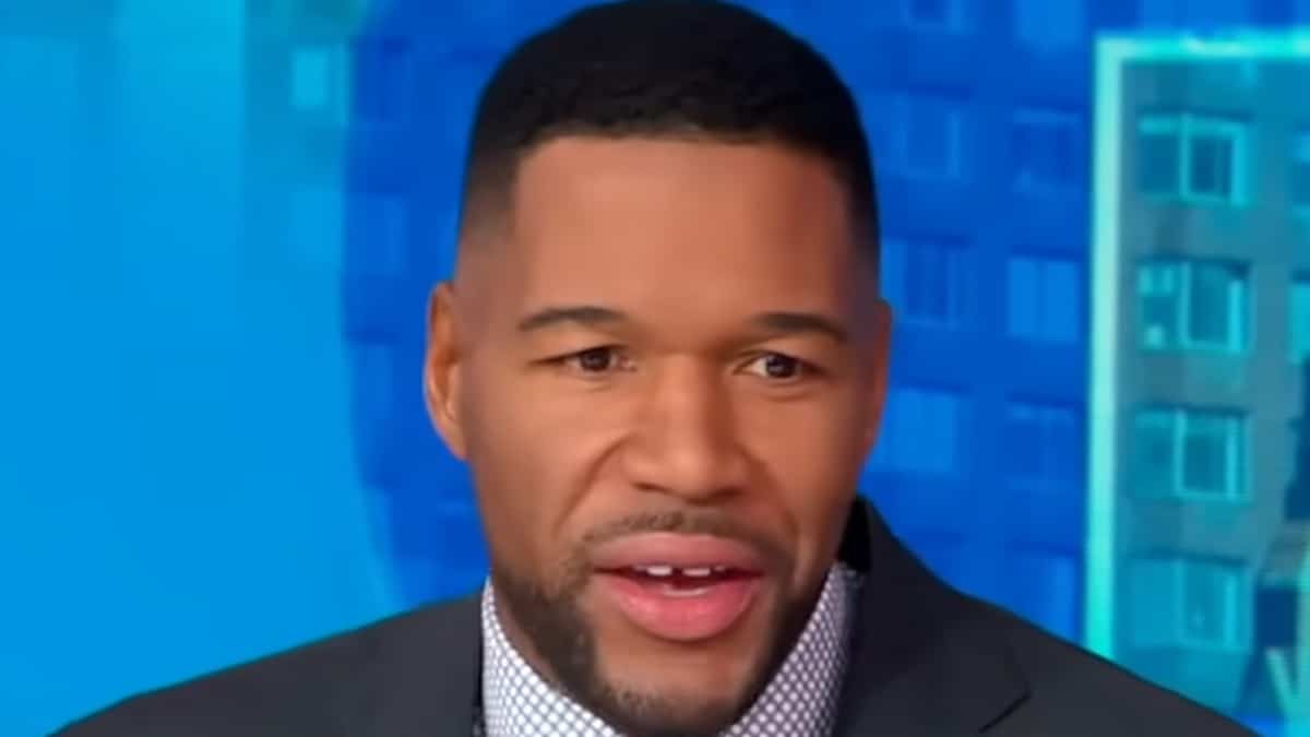 abc gma michael strahan face shot from 2024
