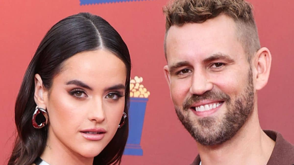 Natalie Joy and Nick Viall at the 2022 MTV Movie And TV Awards