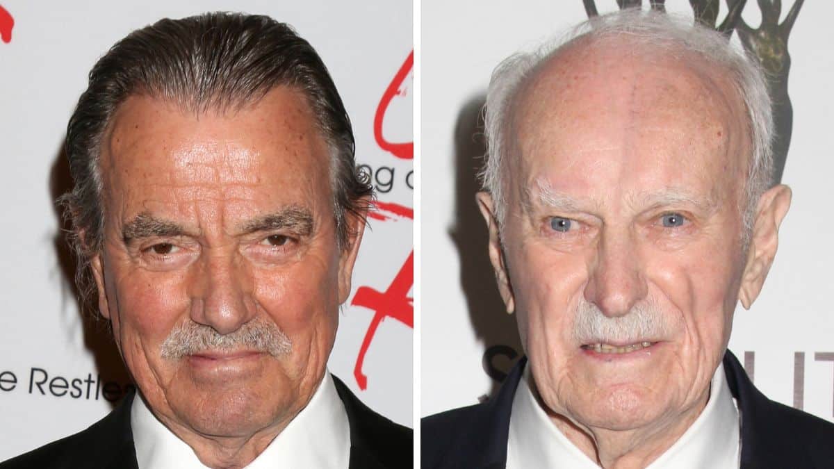 Eric Braeden and Dabney Coleman on the red carpet