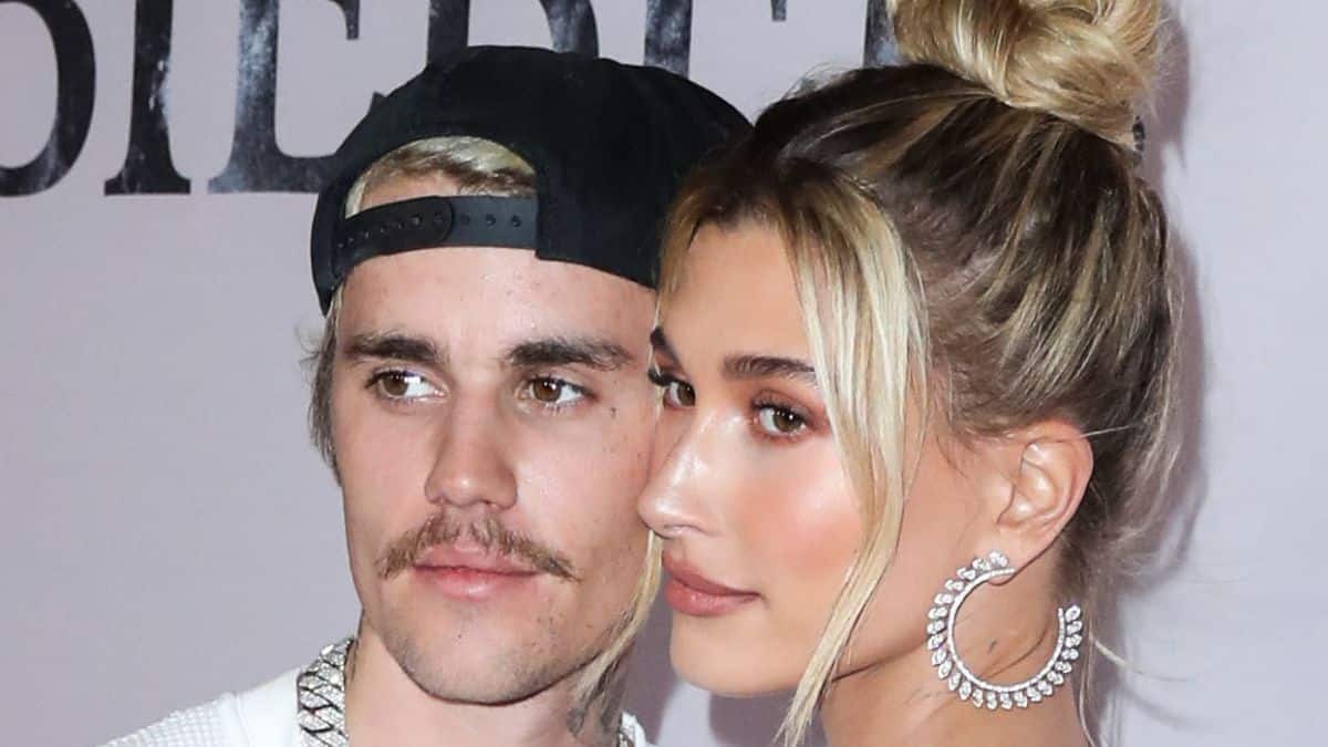 Justin and Hailey Bieber on the red carpet