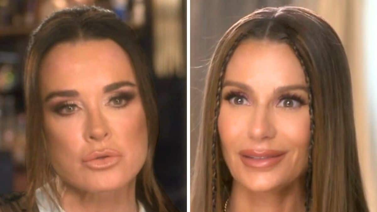 Kyle Richards and Dort Kemsley on RHOBH