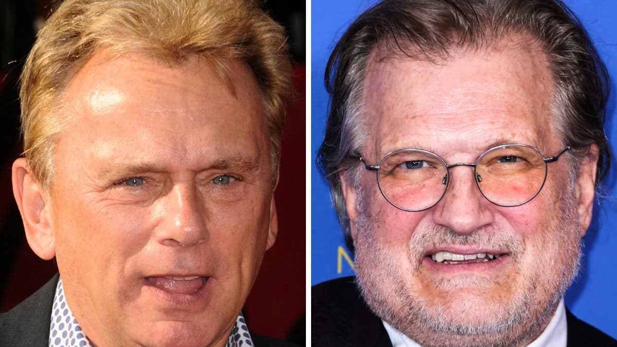 pat sajak drew carey red carpet