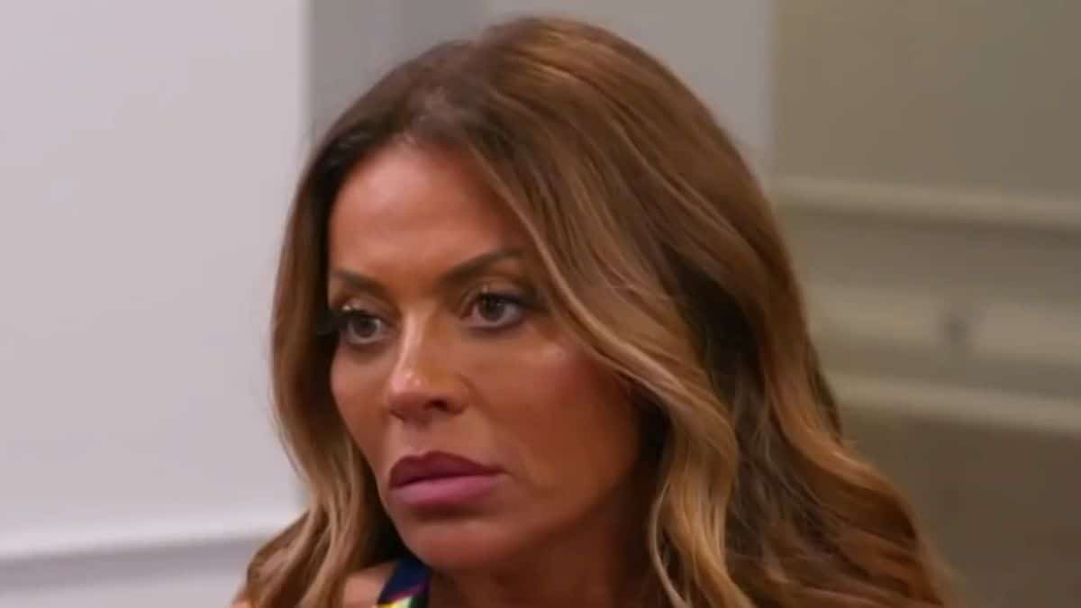 Schermata della star di RHONJ Dolores Catania