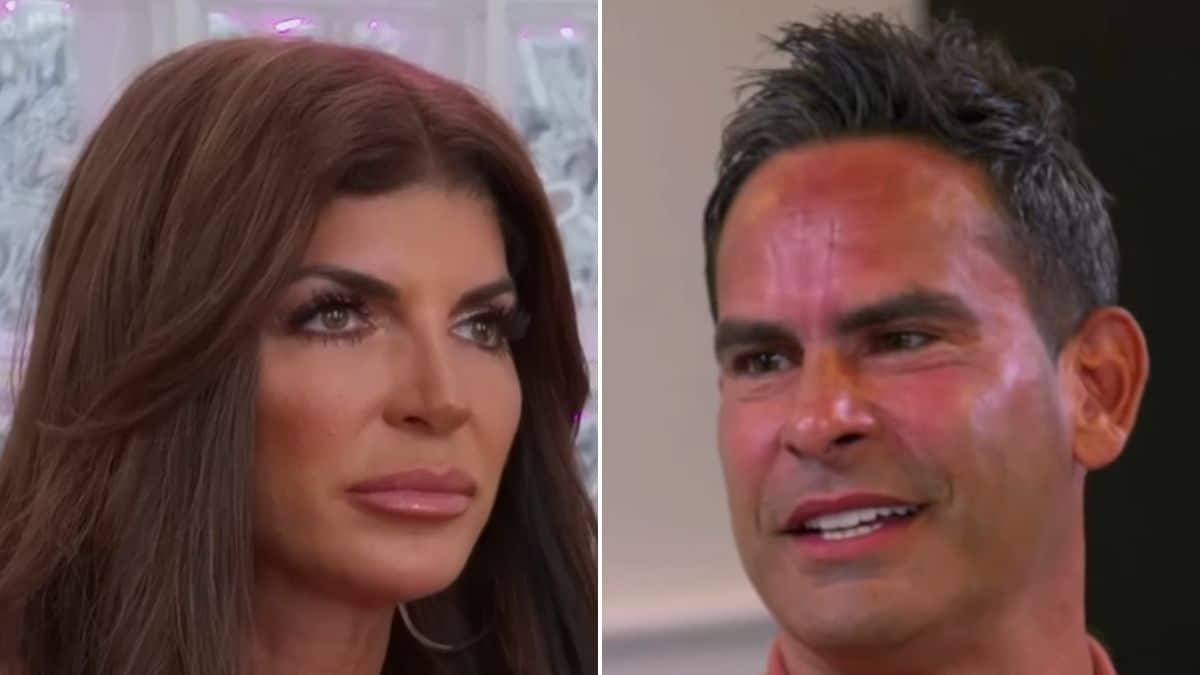 Schermata di Teresa Giudice e Luis Ruelas di RHONJ