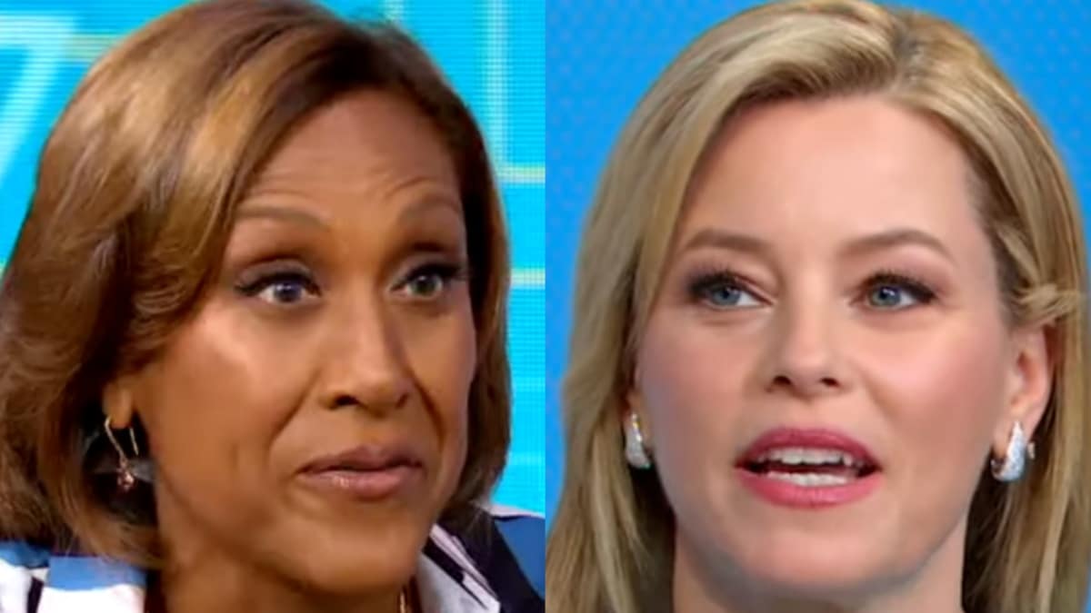 robin roberts ed elizabeth banks si confrontano con le foto di good morning america